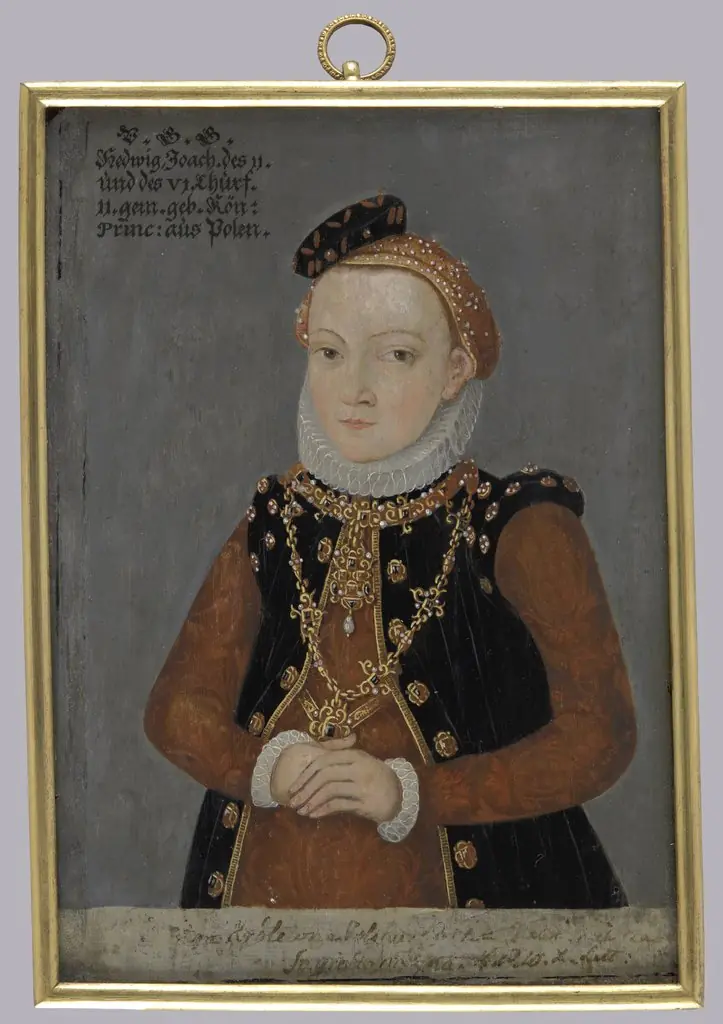 Portrait of Jadwiga Jagiellon (1513–1573), Daughter of Sigismund I (1467–1548)