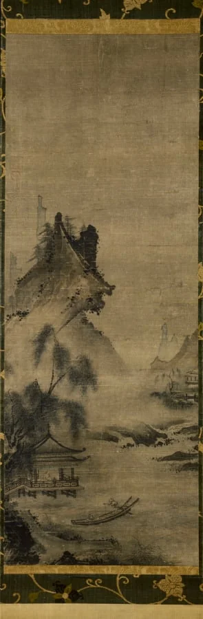 Lakeside Retreat, by Unknown, unspecified, 1500