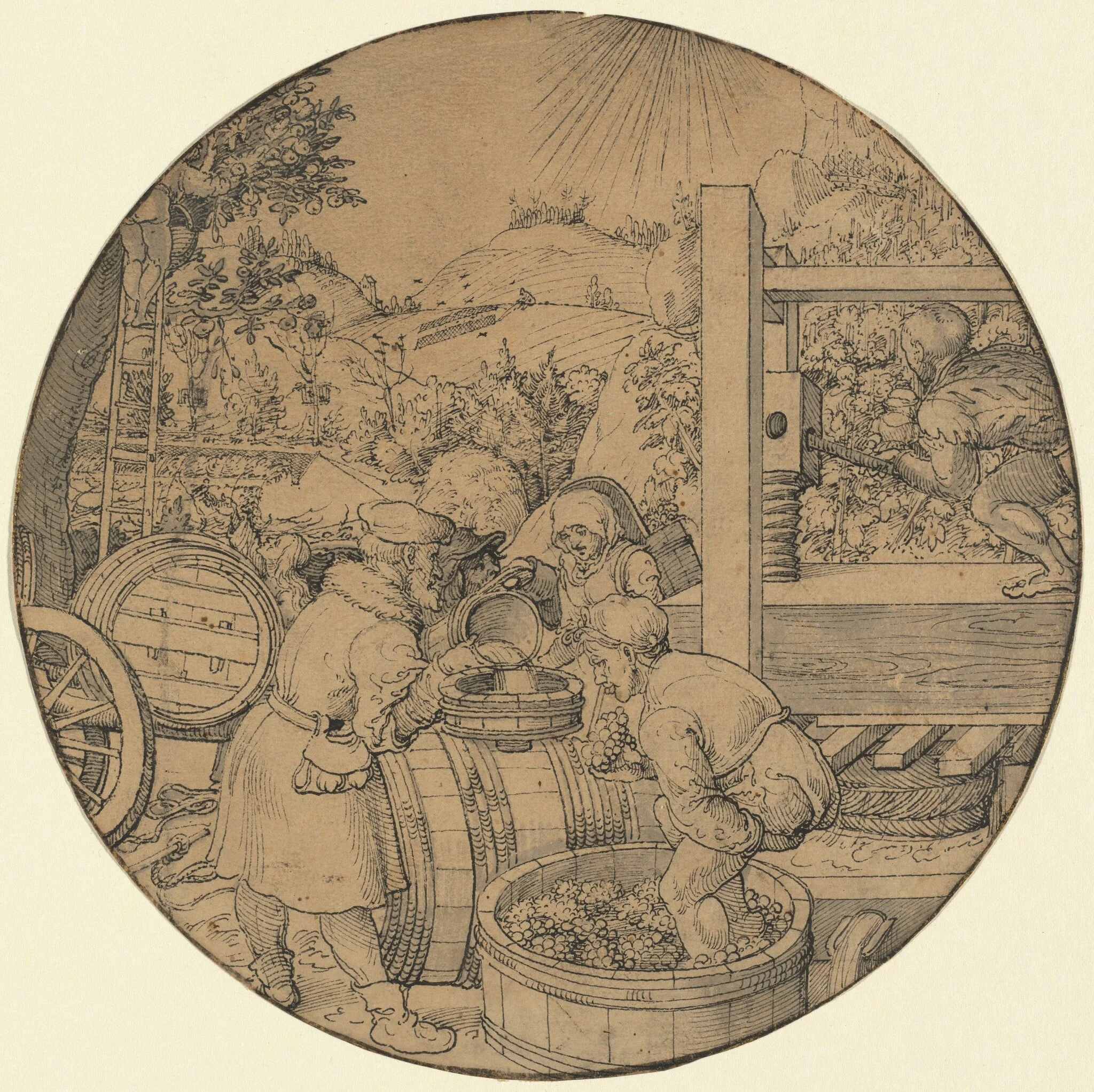 The Wine Harvest (September)