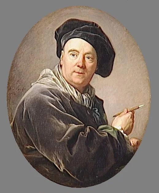 Porträt des Carle van Loo, Maler