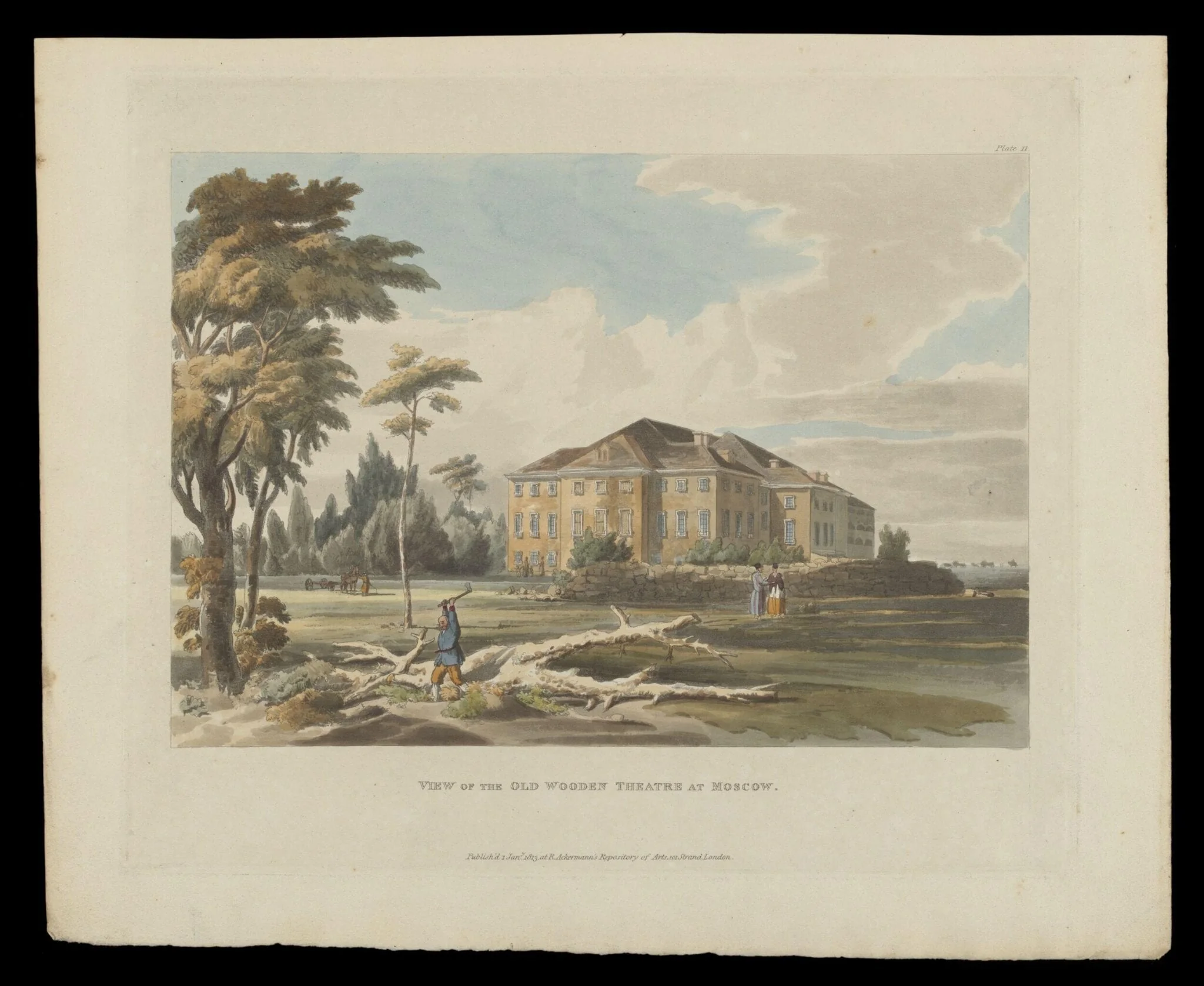 H Beard Print Collection, by Rudolph Ackermann, 1