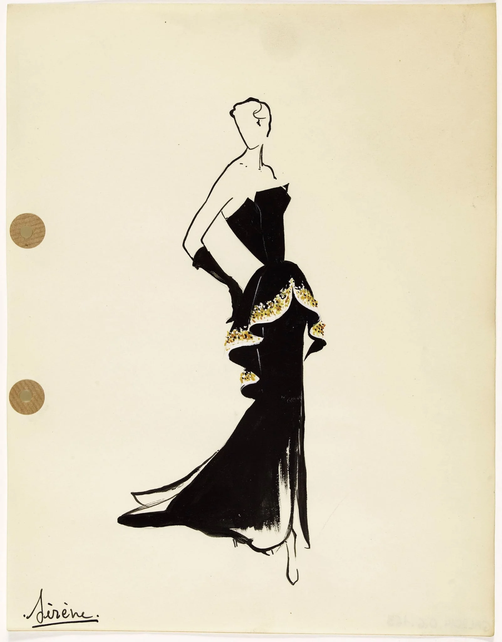 'Sirène', by Carven, 1949