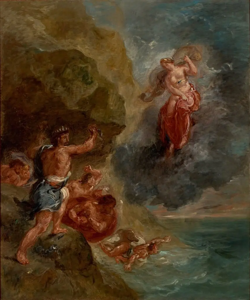 The Winter - Juno beseeches to destroy Eneas' Fleet