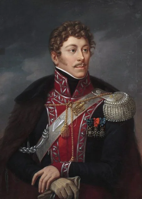 Portrait of Jan Leon Hipolit Kozietulski, by Unknown, oil, 1815