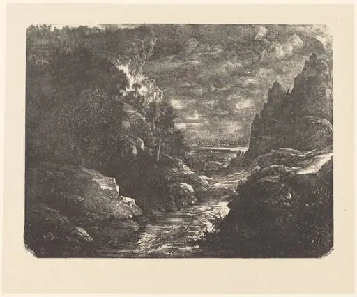 The Stream in the Gorge