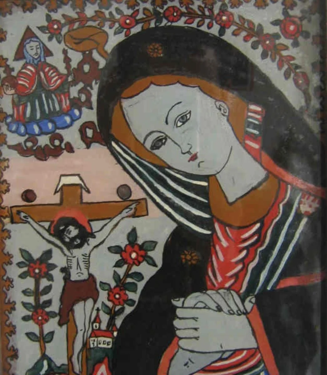 Maica Domnului Îndurerată, by Unknown, 1850