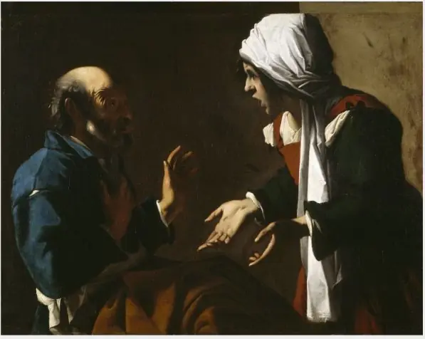 Saint Peter Denying Christ