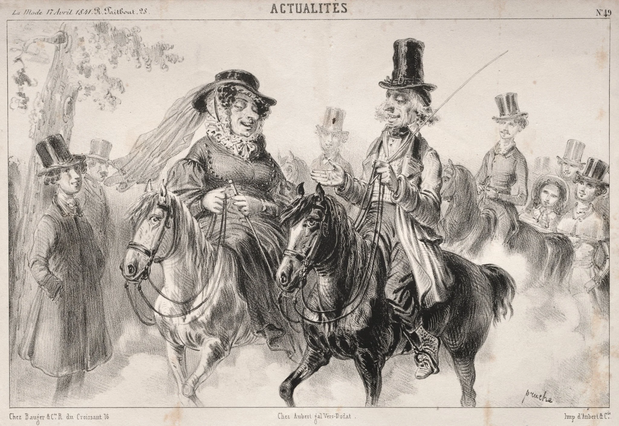 Actualités:  Dis donc Madame Miroton il paraitrait que c'est nous qui donnons le ton à Longchamps cette année....