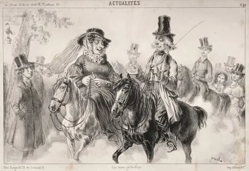 Actualités:  Dis donc Madame Miroton il paraitrait que c'est nous qui donnons le ton à Longchamps cette année....