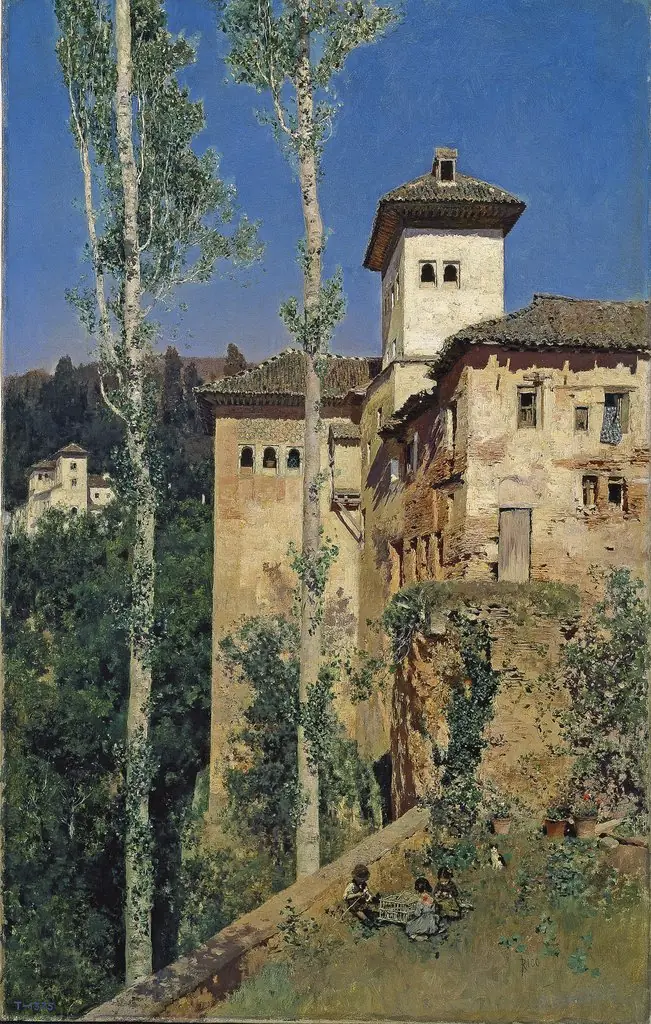 La Torre de las Damas in the Alhambra, Granada