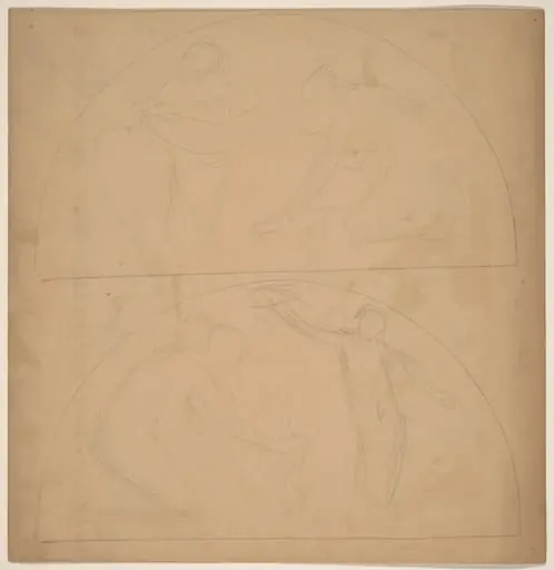 Study for a Border Design [verso]