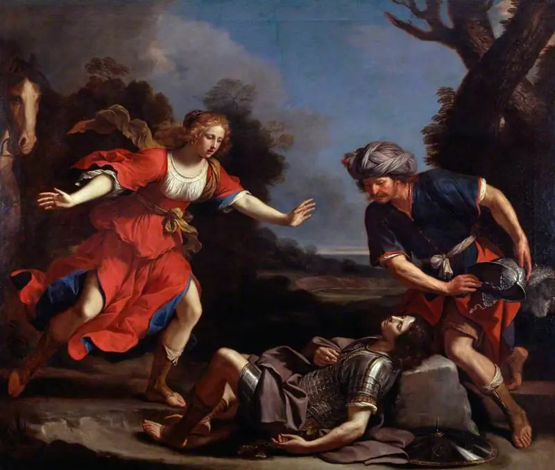 Erminia Finding the Wounded Tancred