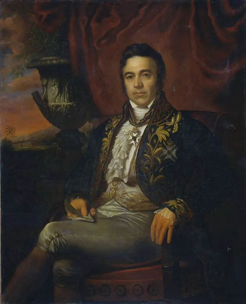 Portrait of Jean Chrétien Baud (1789-1859), Gouverneur-generaal ad interim (1833-35)