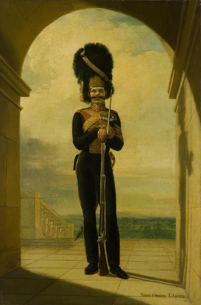 Portrait of Yegor Getgort (Etgort) (1788-1857)