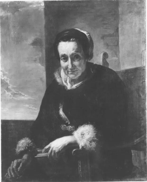 Portrait of an unknown lady