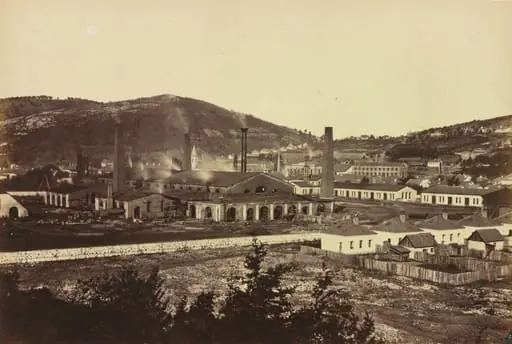 Ironworks in Reschitza
