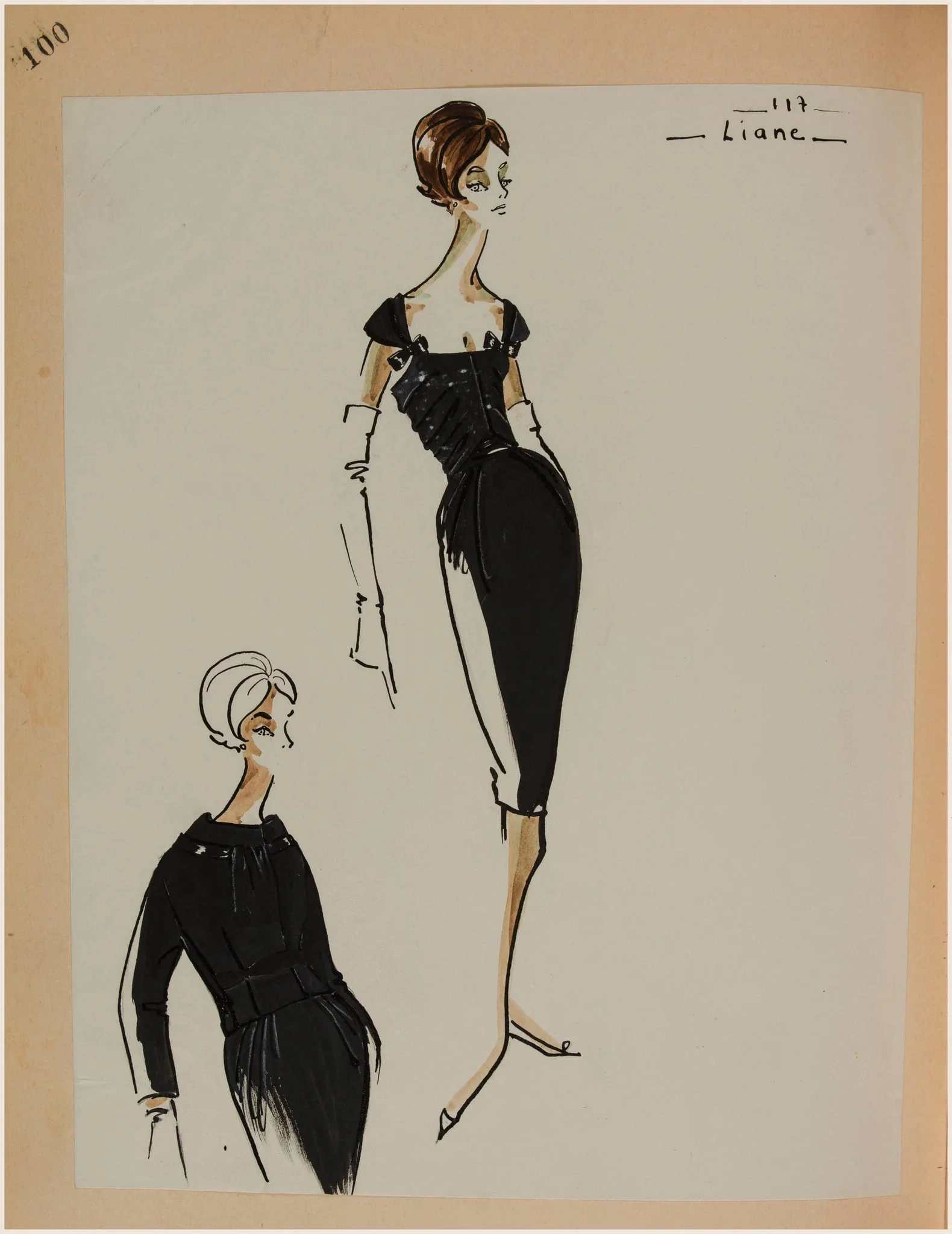 Liane, by Carven, 1958