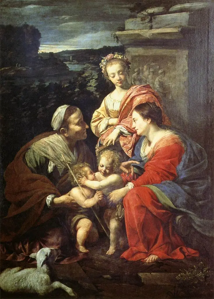 The Virgin and Child with Saint Elizabeth, Saint John the Baptist and Saint Catherine