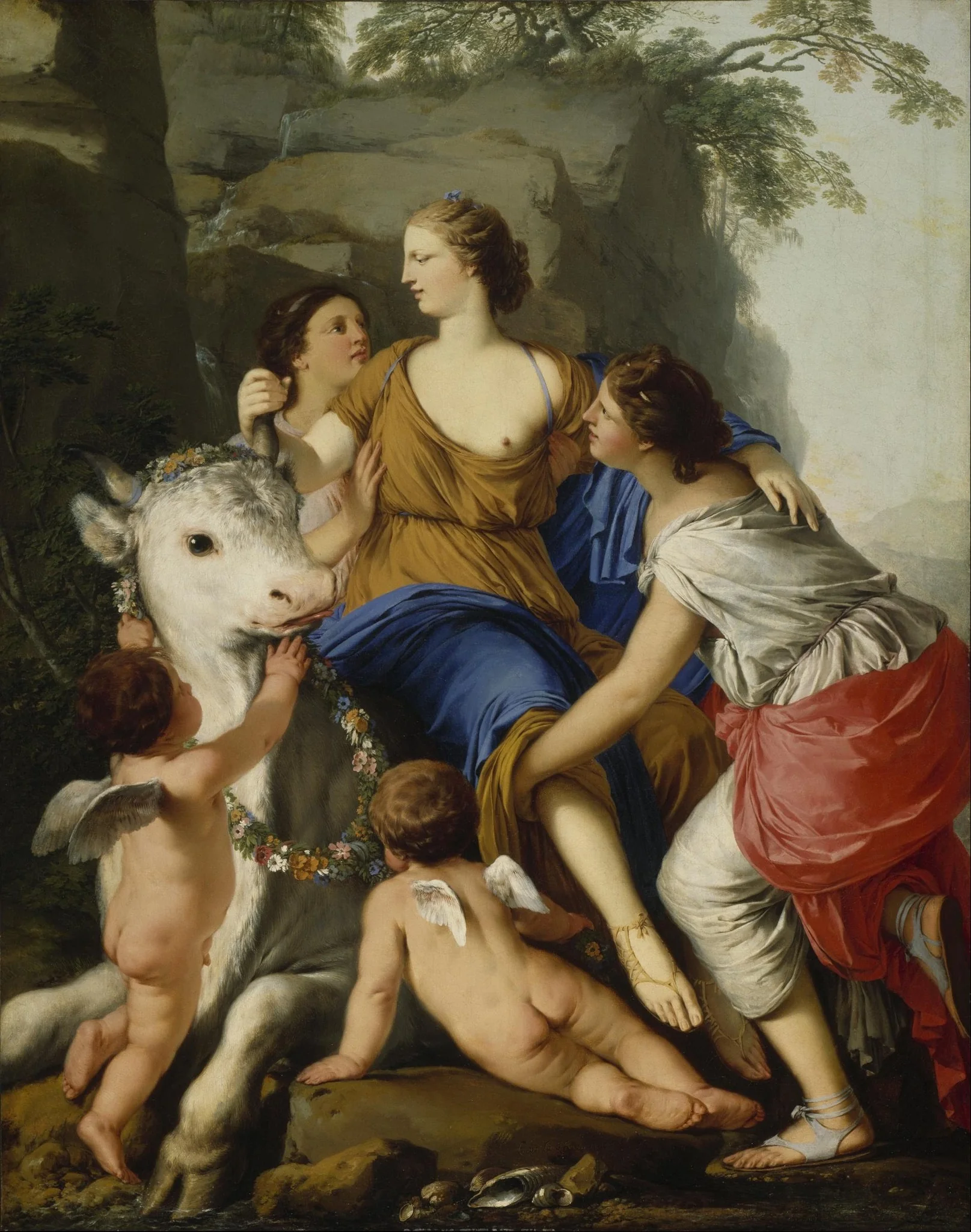 The Rape of Europa, by Laurent de La Hyre, oil, 1644