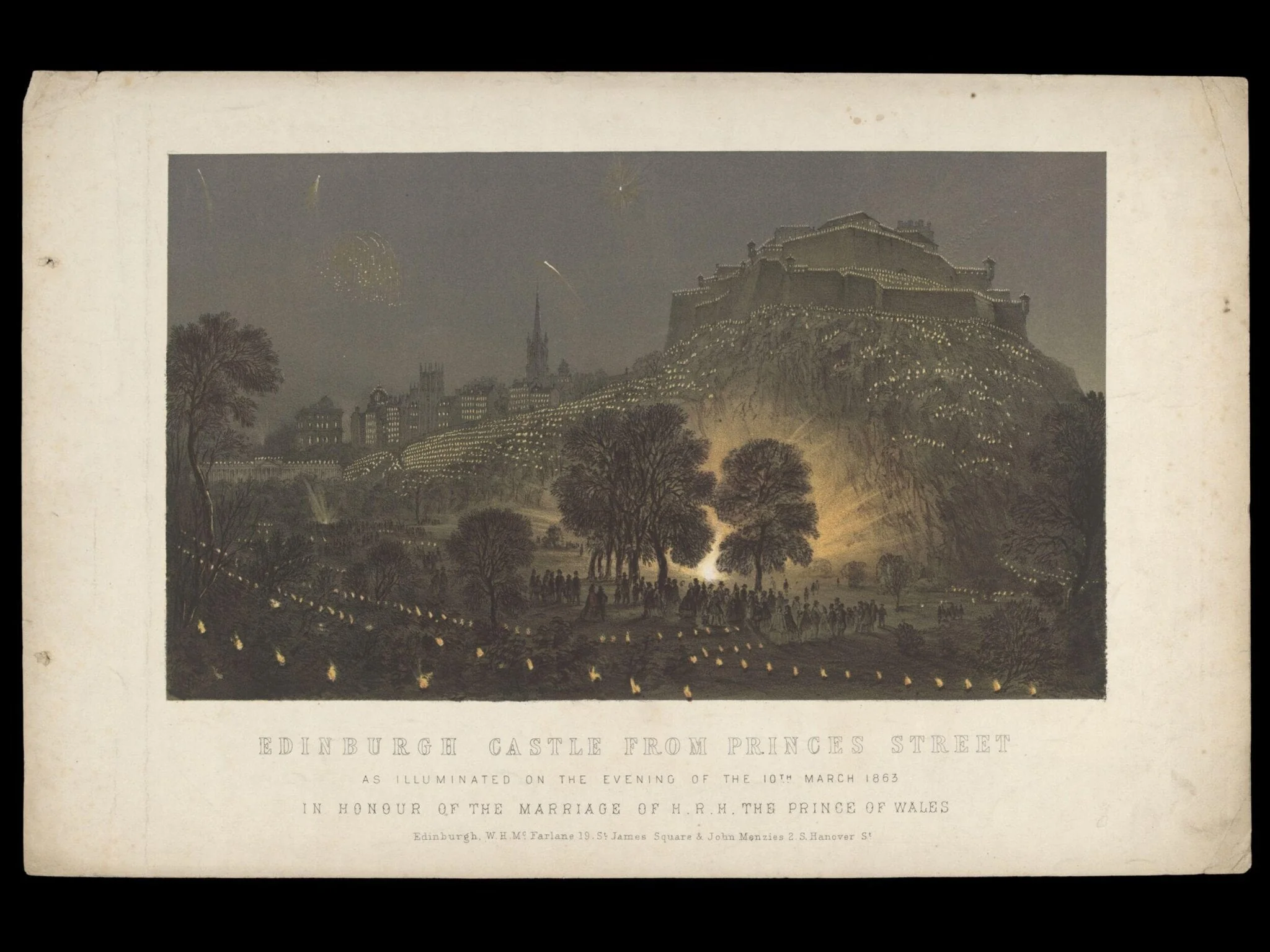 H Beard Print Collection, by W.H McFarlane Lith, 1863