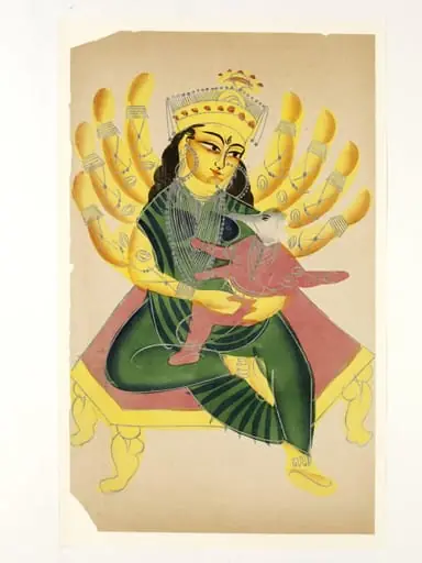 Durga and Ganesha