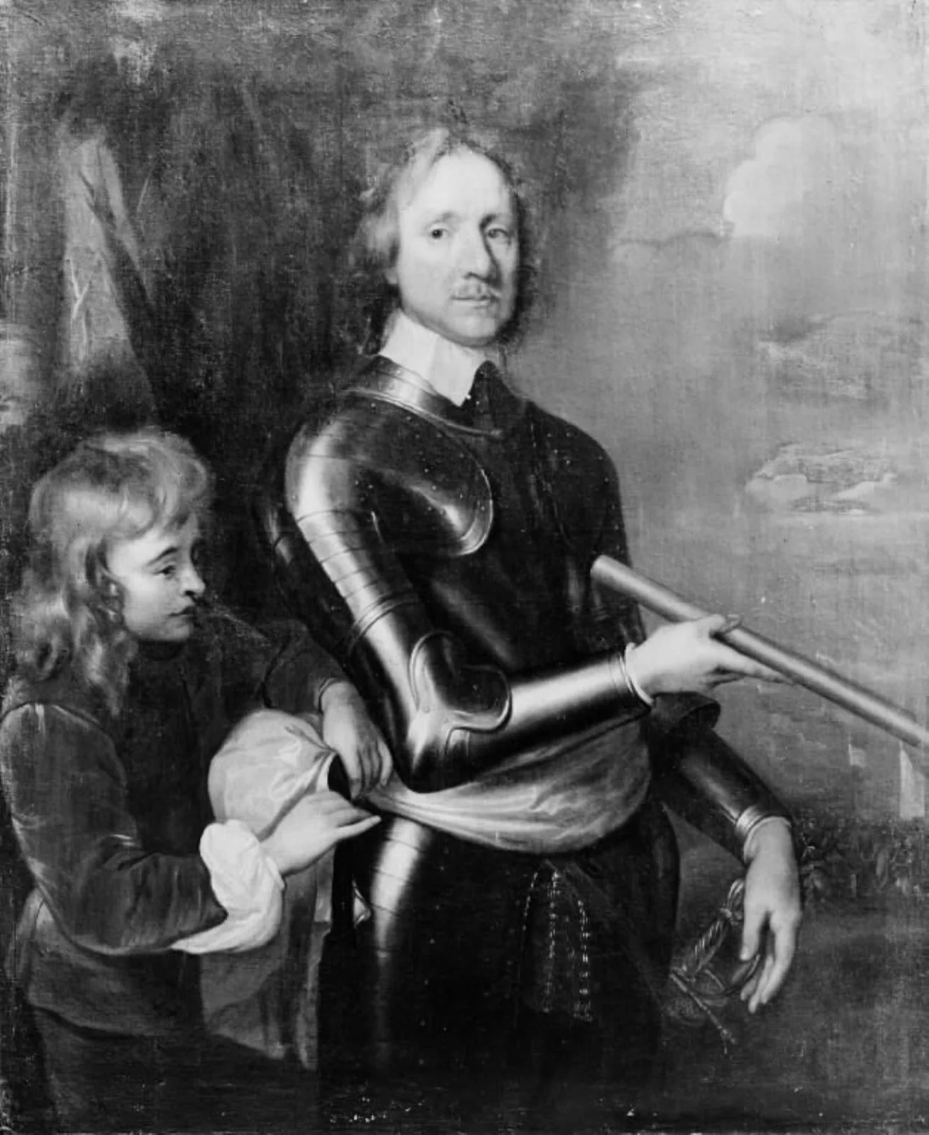 Cromwell, by Unknown, 1641
