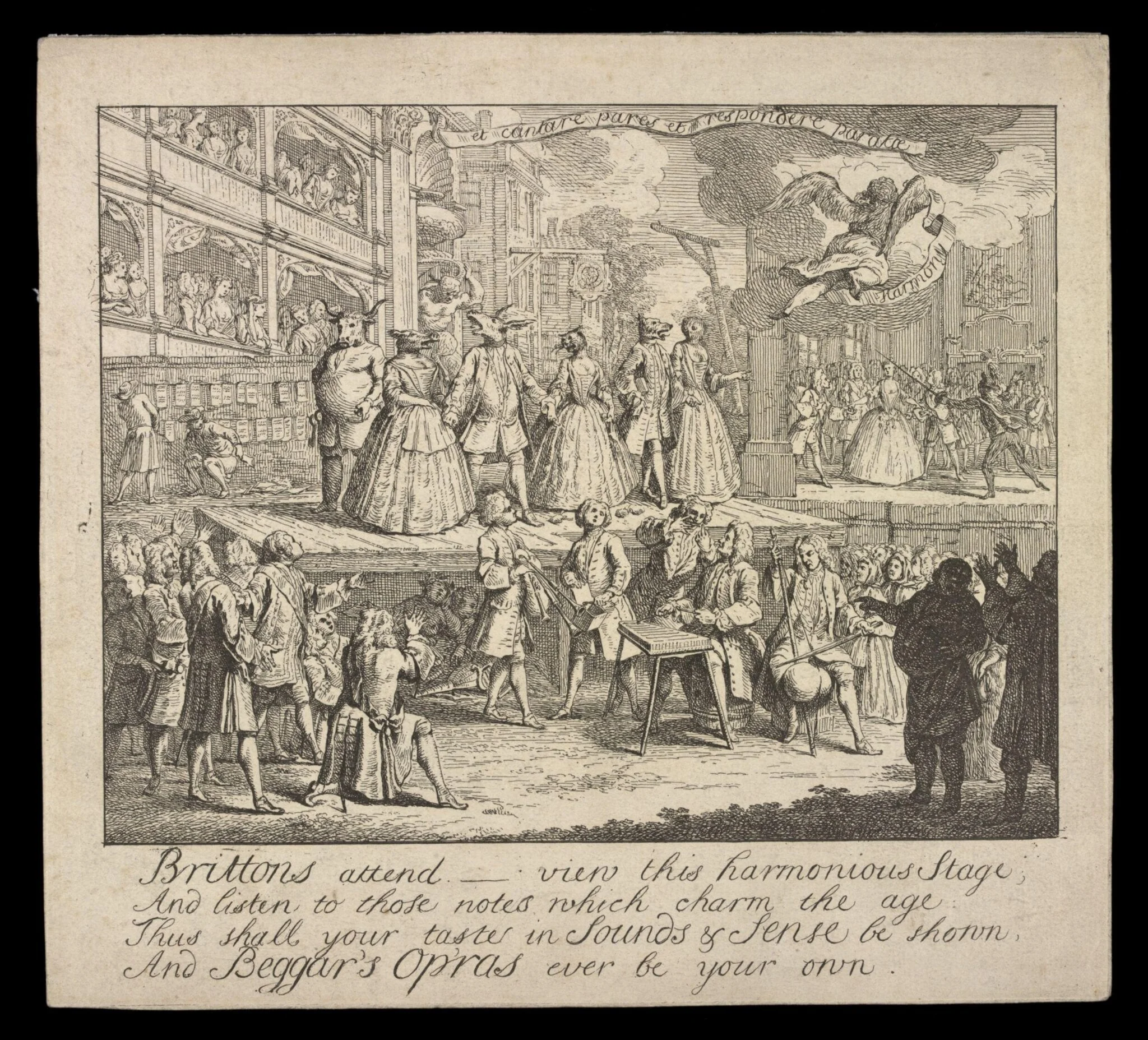 H Beard Print Collection, by William Hogarth, 1764