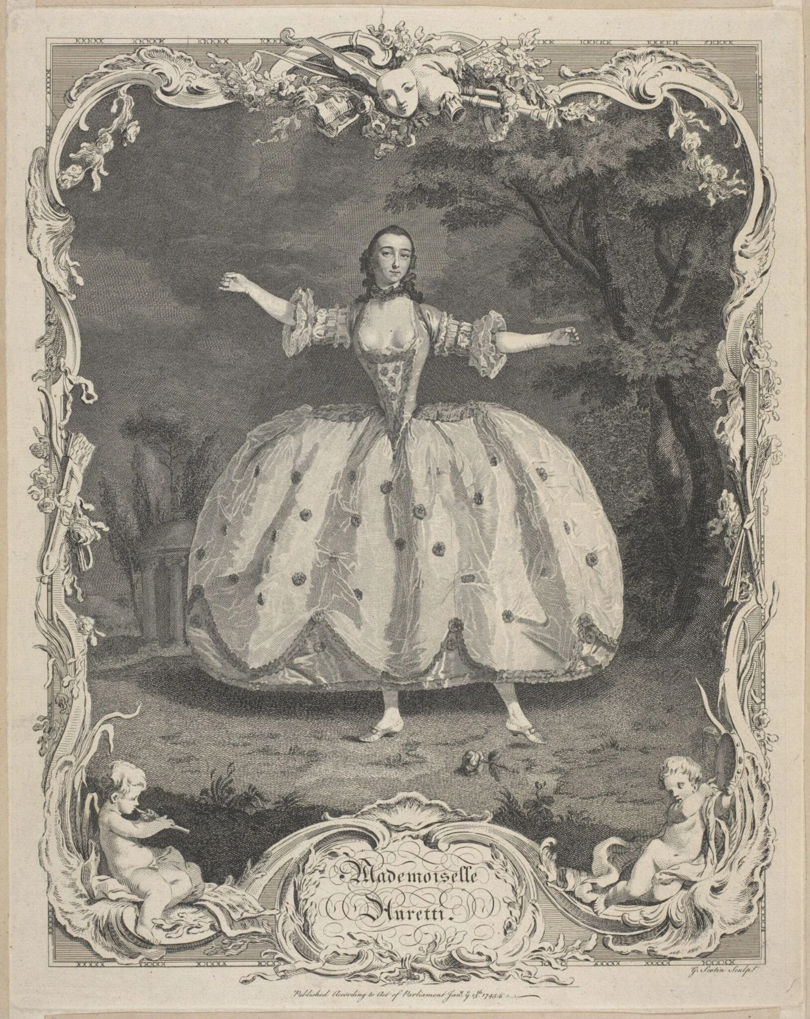 H Beard Print Collection, by G. Scotin, 15