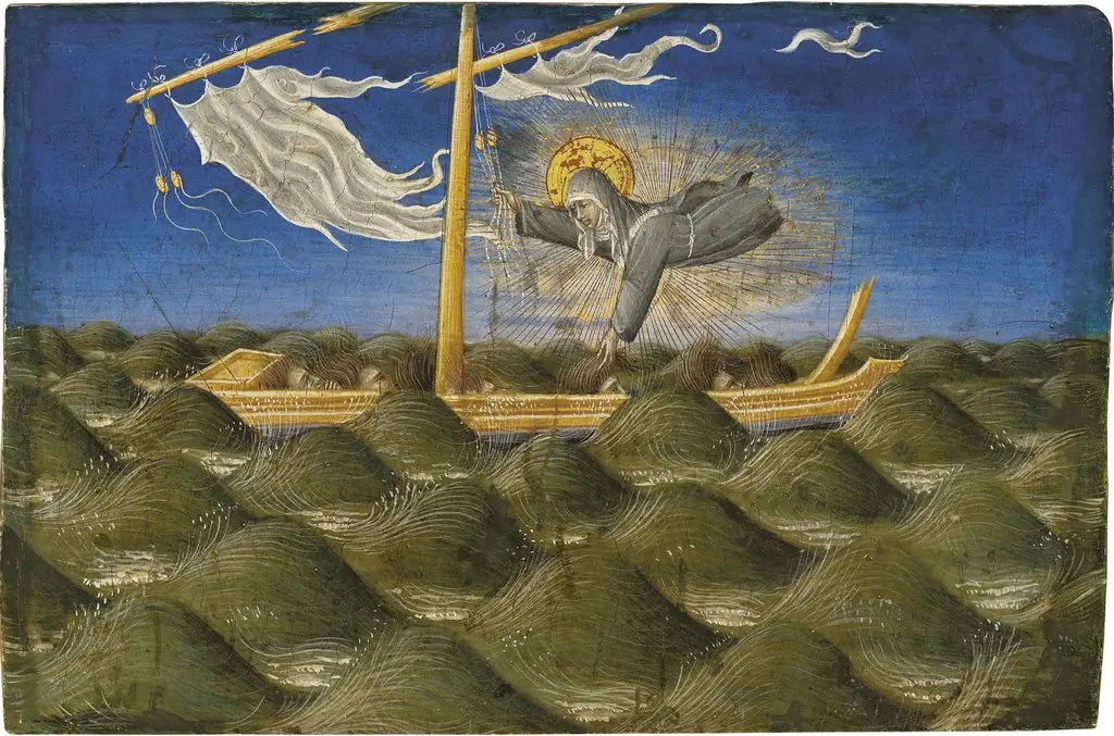 Saint Clare rescuing the shipwrecked
