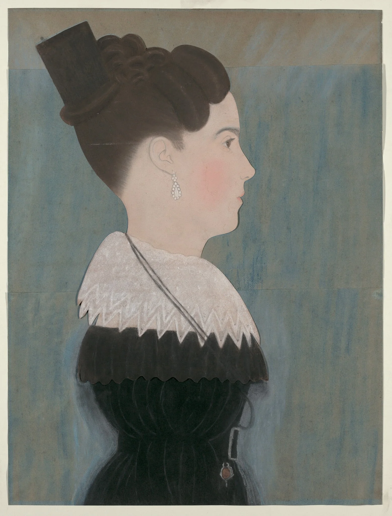 Mrs. William Waters, by Ruth Henshaw Bascom, graphite, 1828