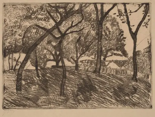 Landscape with Trees