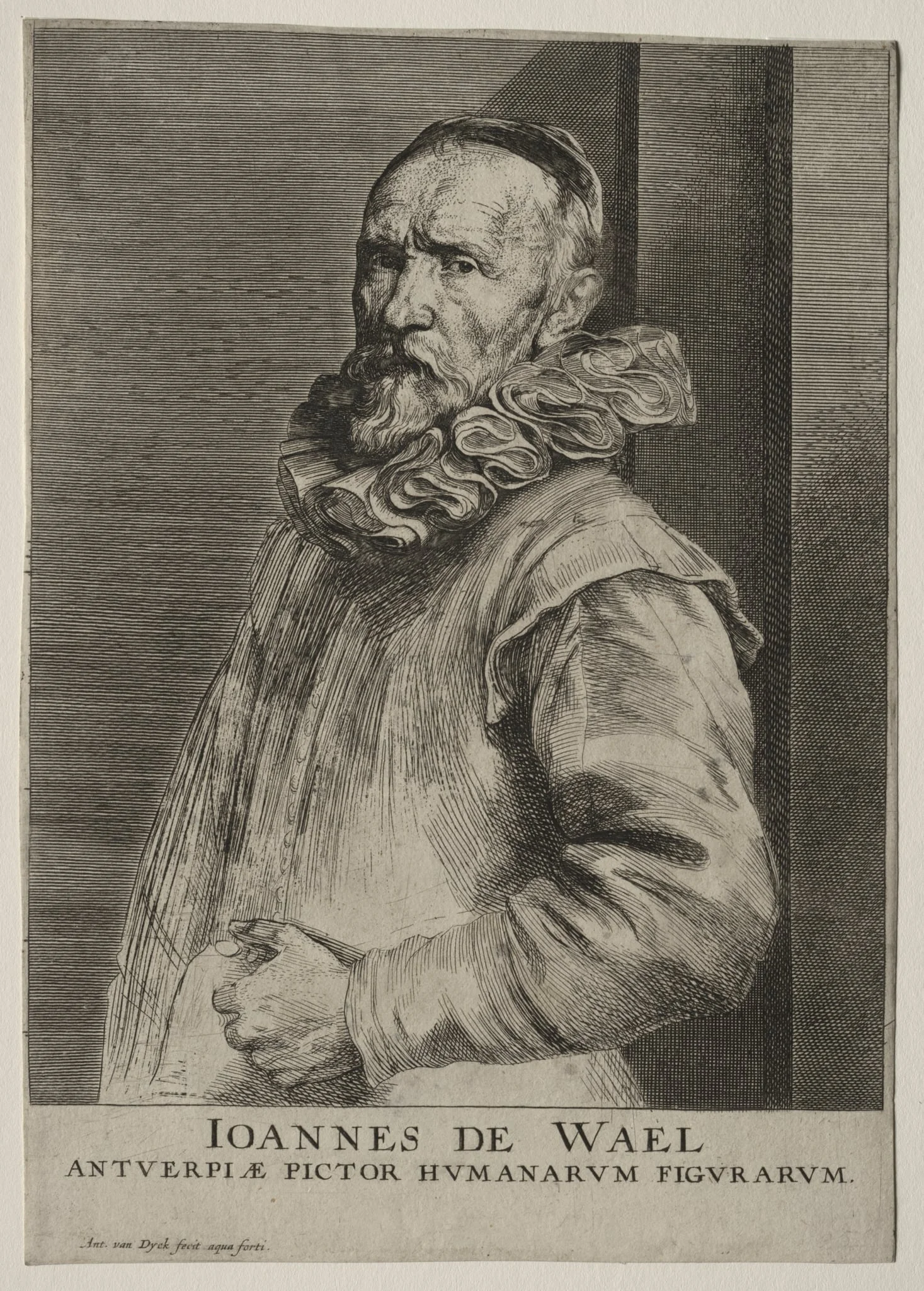 Jan de Wael, by Anthony van Dyck, 1632