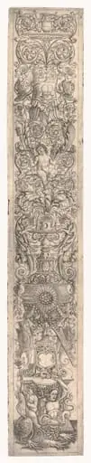 Ornamental Panel: Triton Ridden by a Child