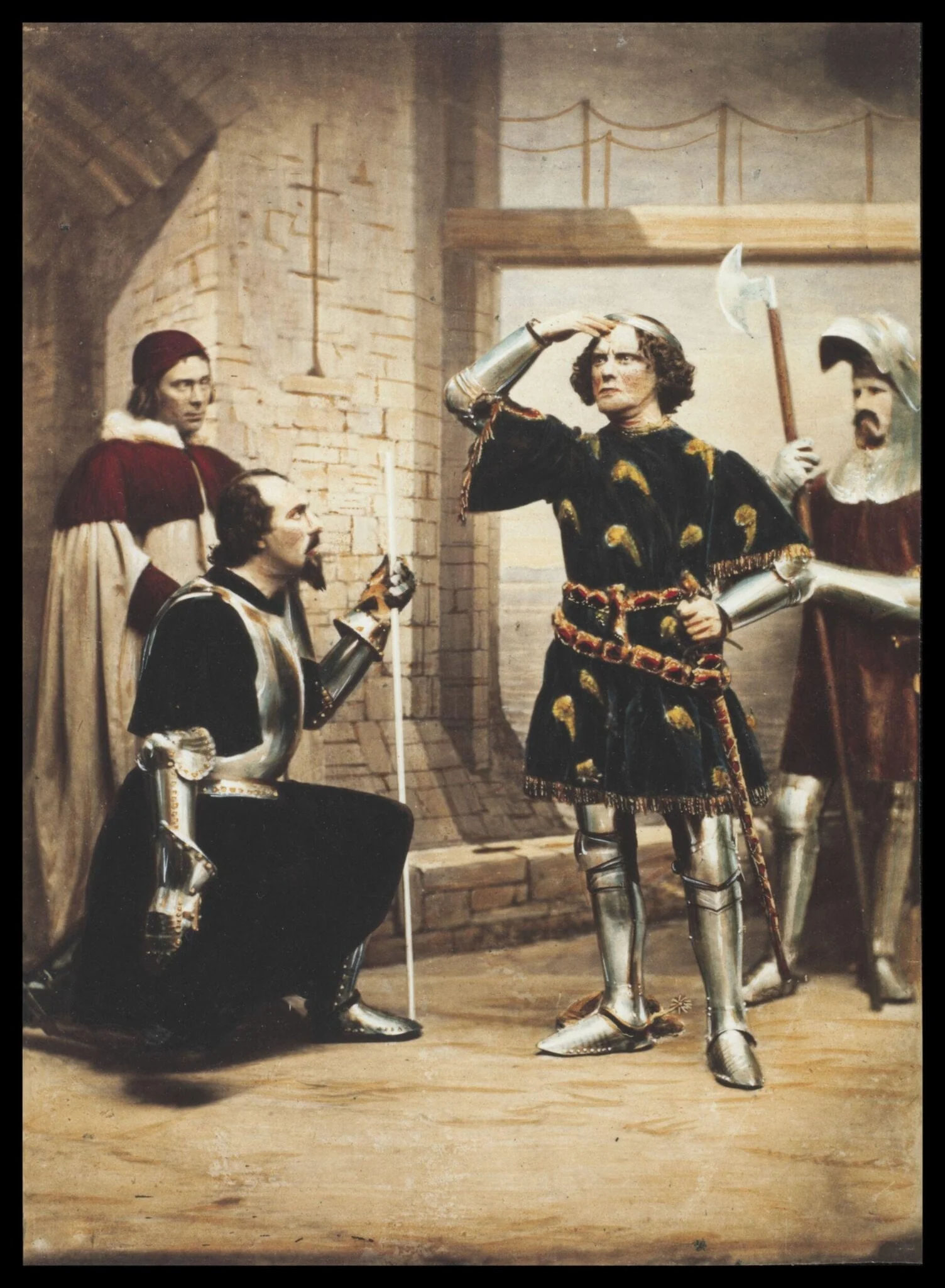 Guy Little Theatrical Photograph, by Unknown, photographic, 1857