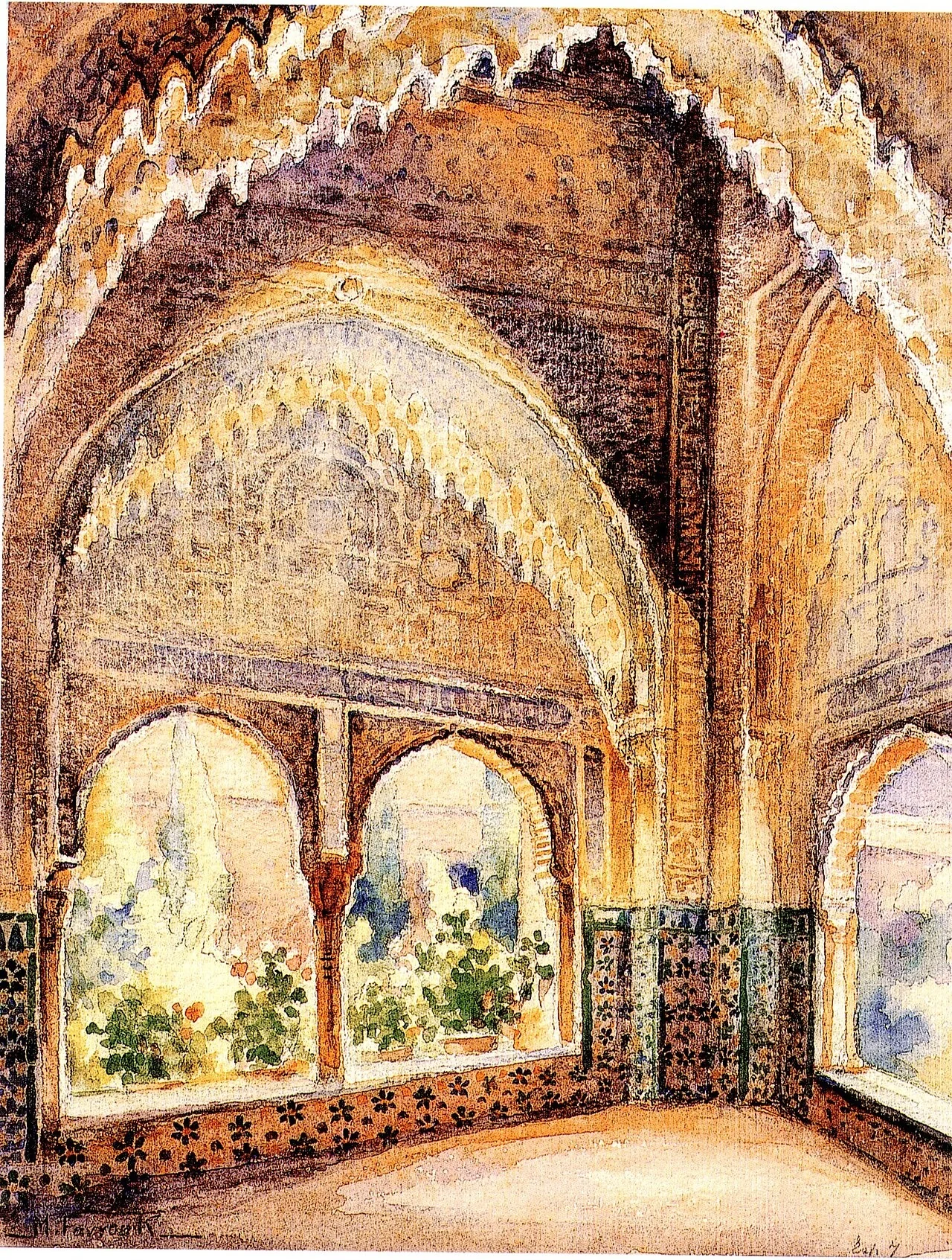 Granada, Alhambra: Lindaraja's Balcony