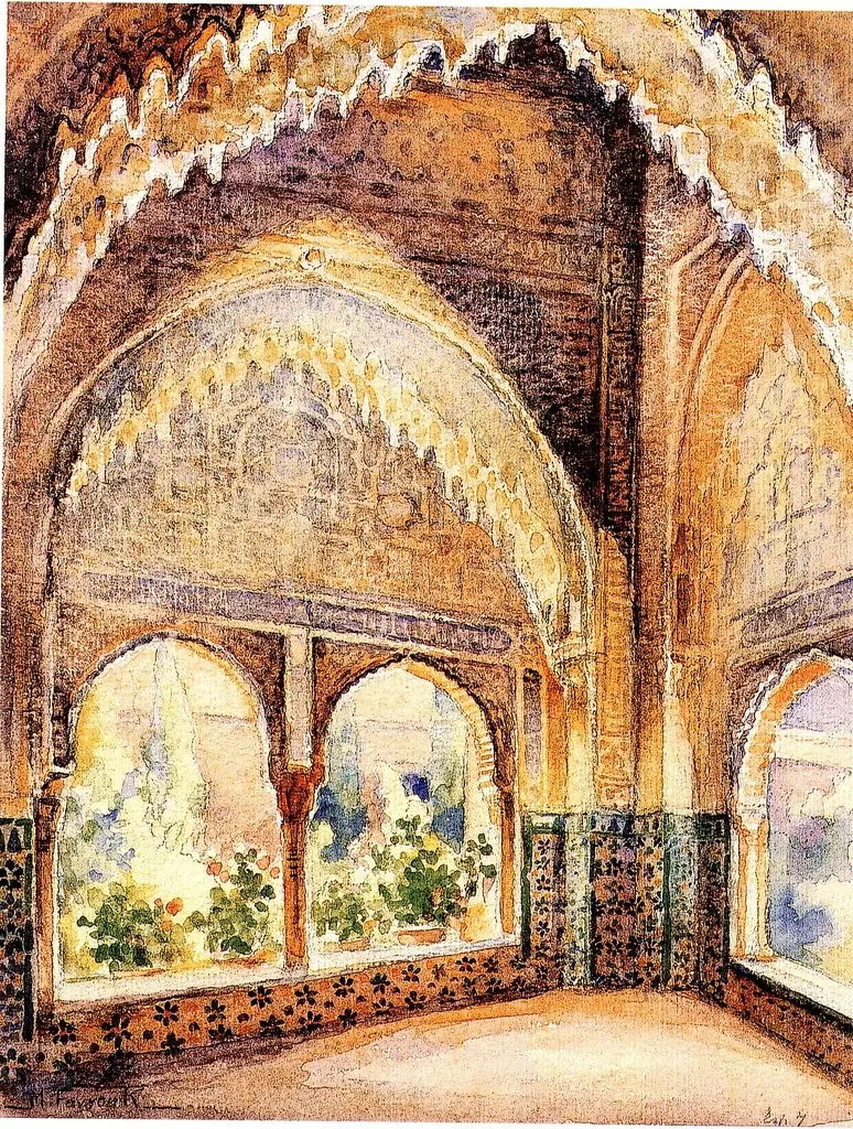 Granada, Alhambra: Lindaraja's Balcony