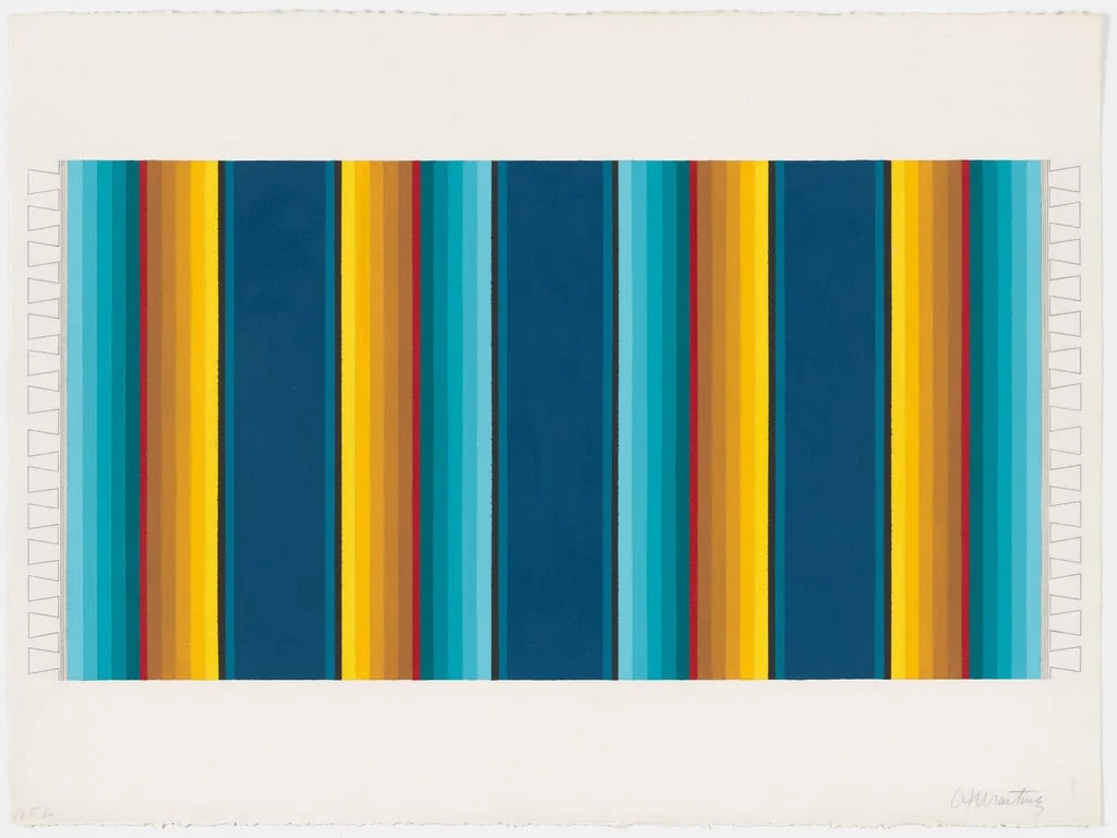 Untitled, by César A. Martínez, acrylic, 1980