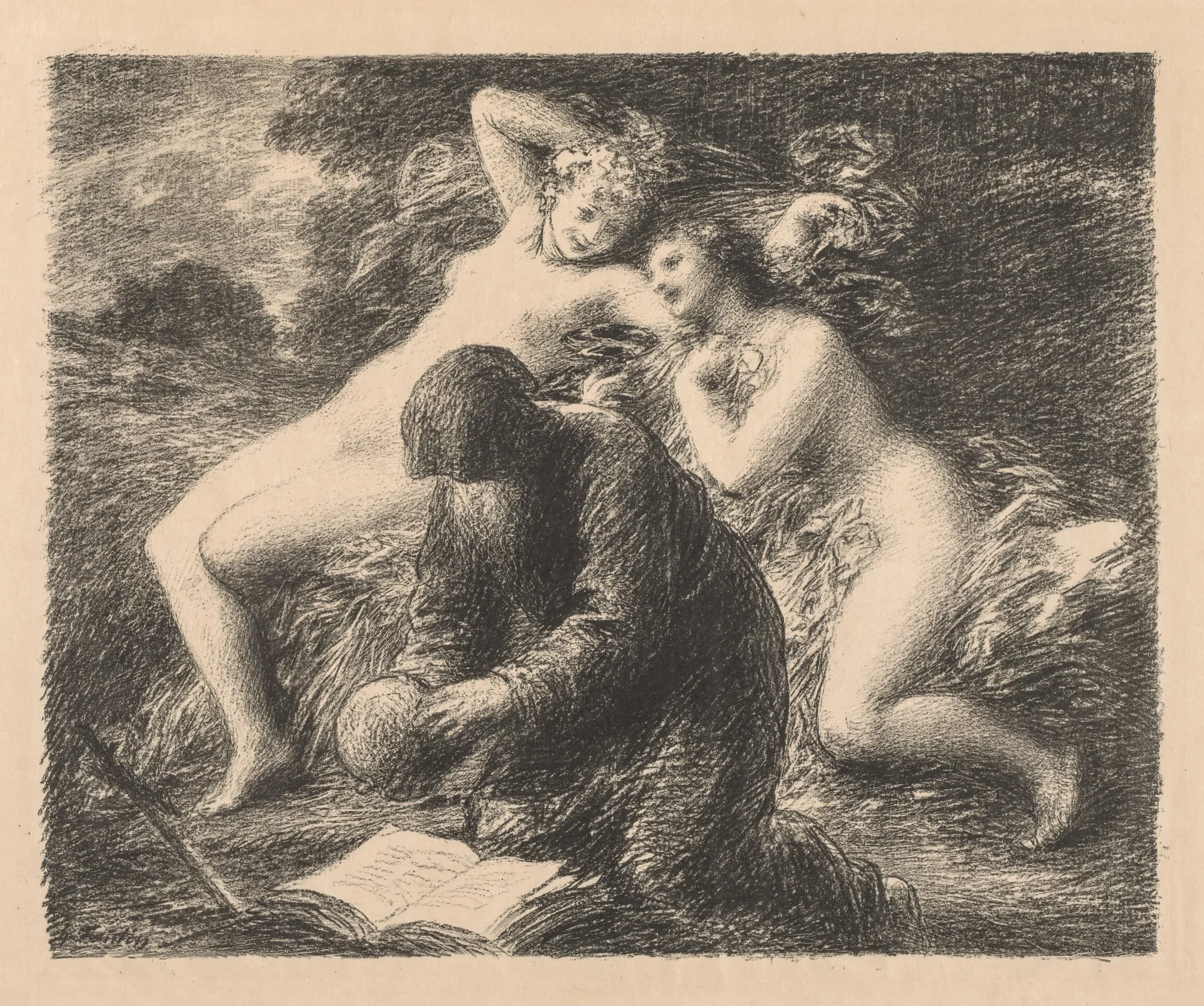 Temptation of St. Anthony, by Henri Fantin-Latour, 1893