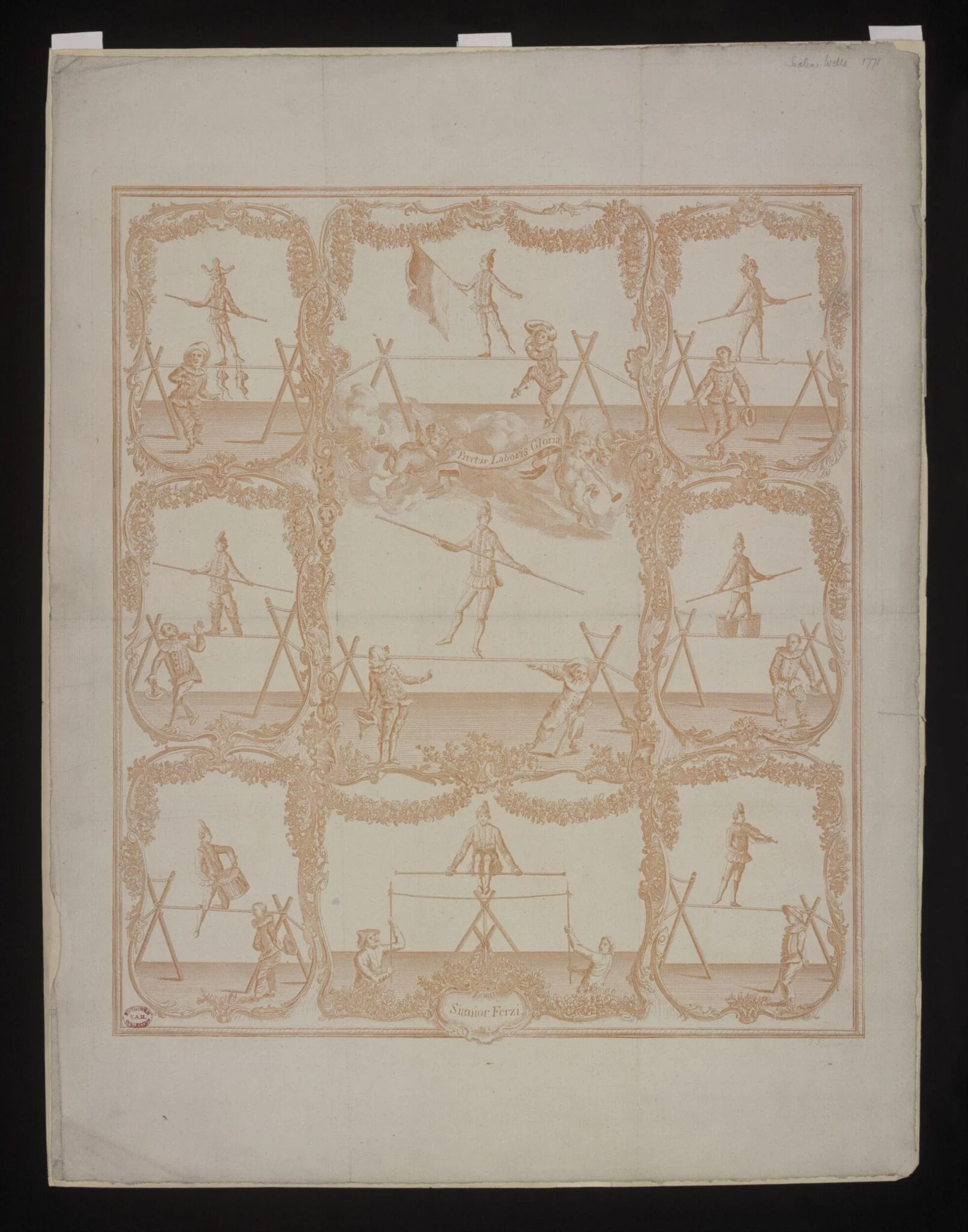 Print Collection, by S. Sparrow, 1850