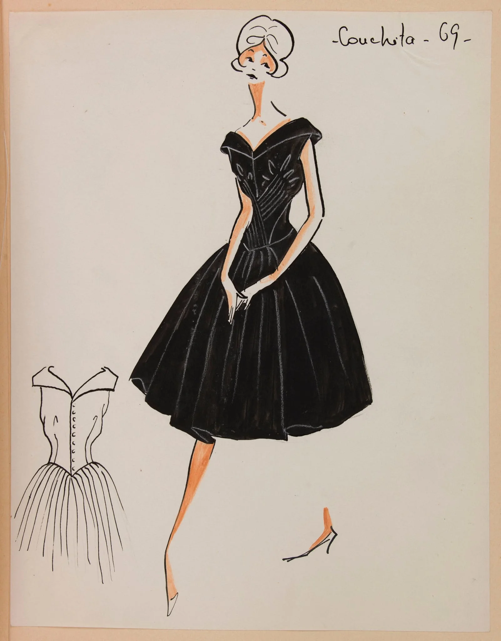 Conchita, by Marie-Louise Carven, 1958