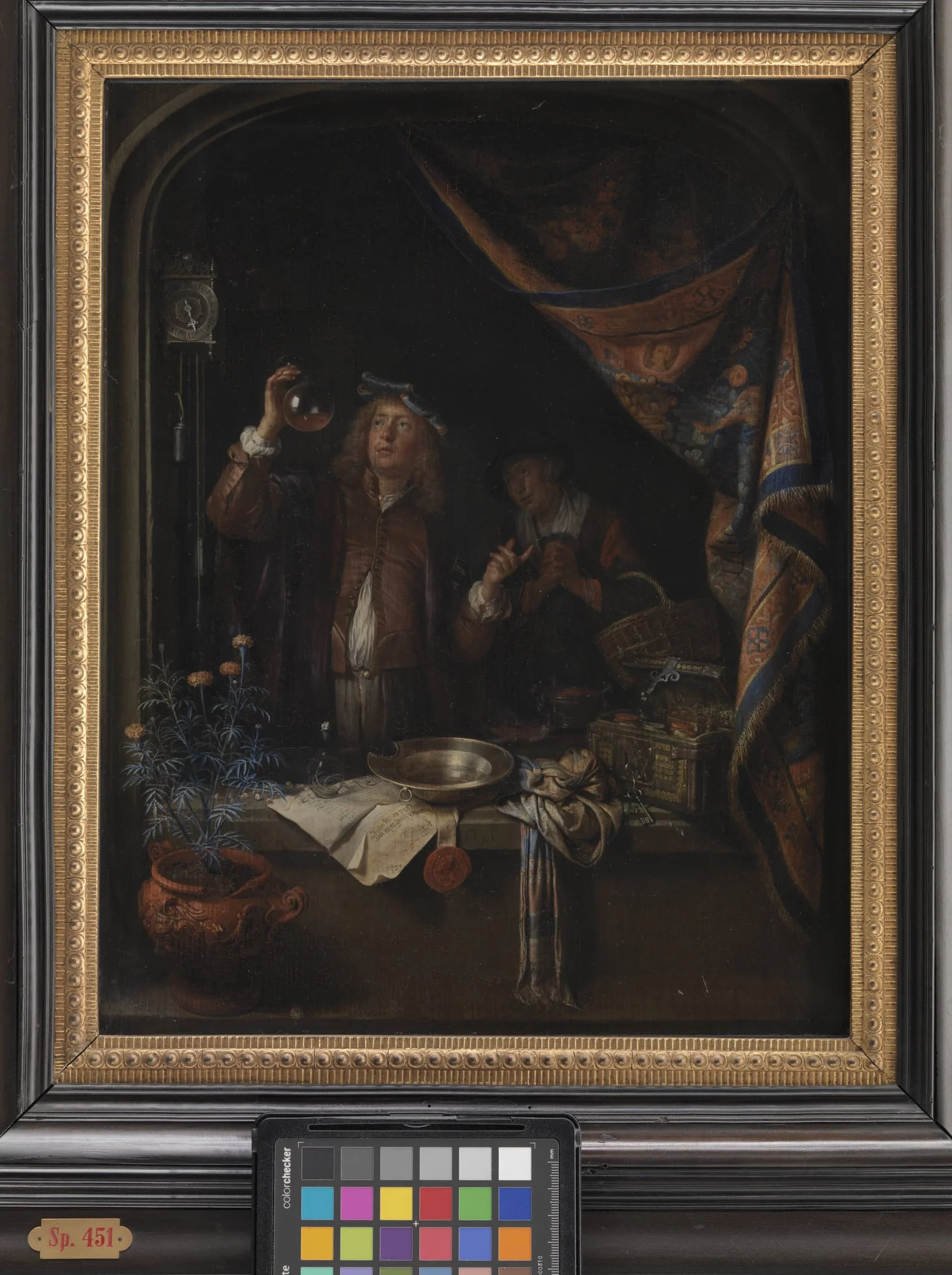 A Visit to the Doctor, by Unknown, 1662