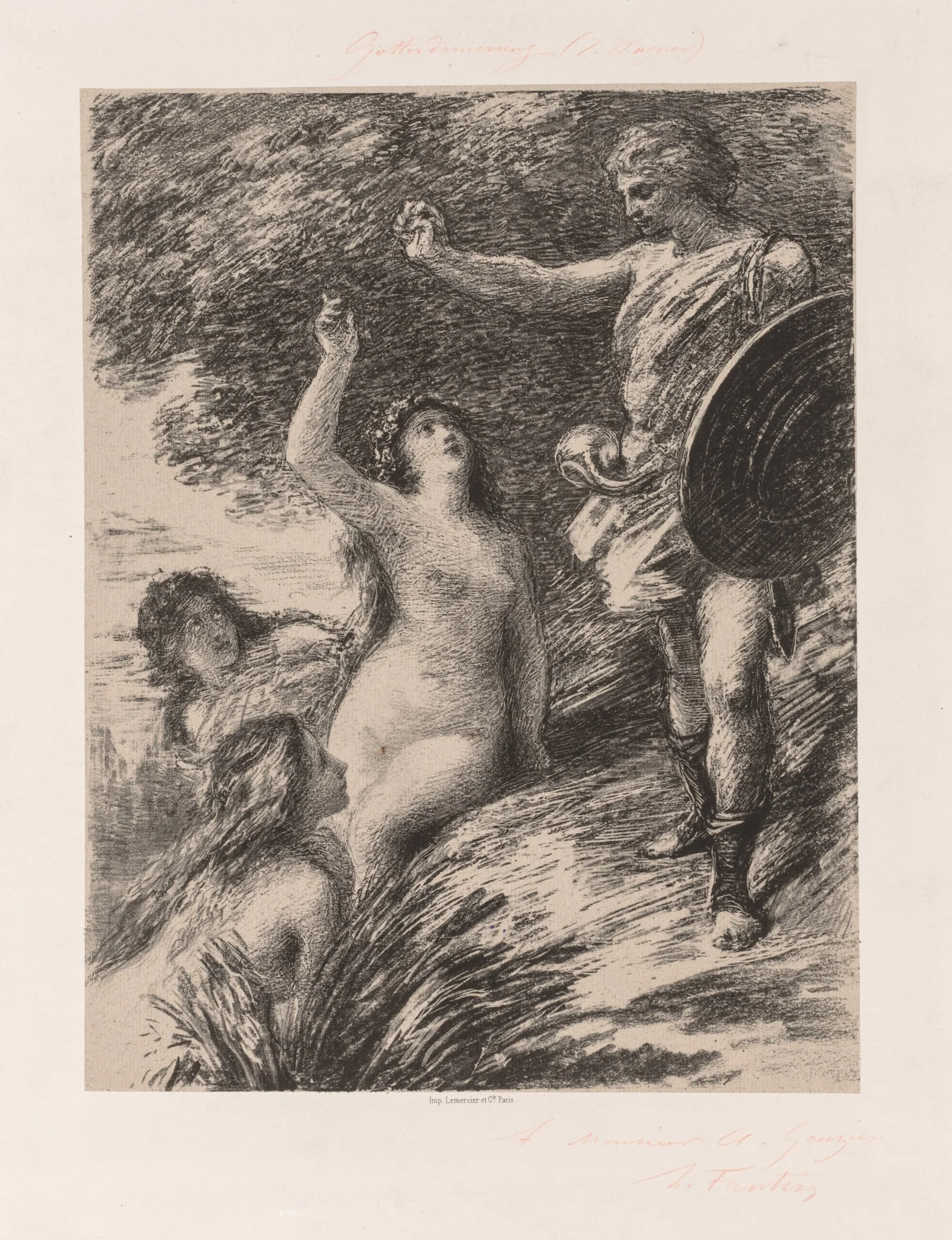 Siegfried and the Daughters of the Rhine, by Henri Fantin-Latour, 1880