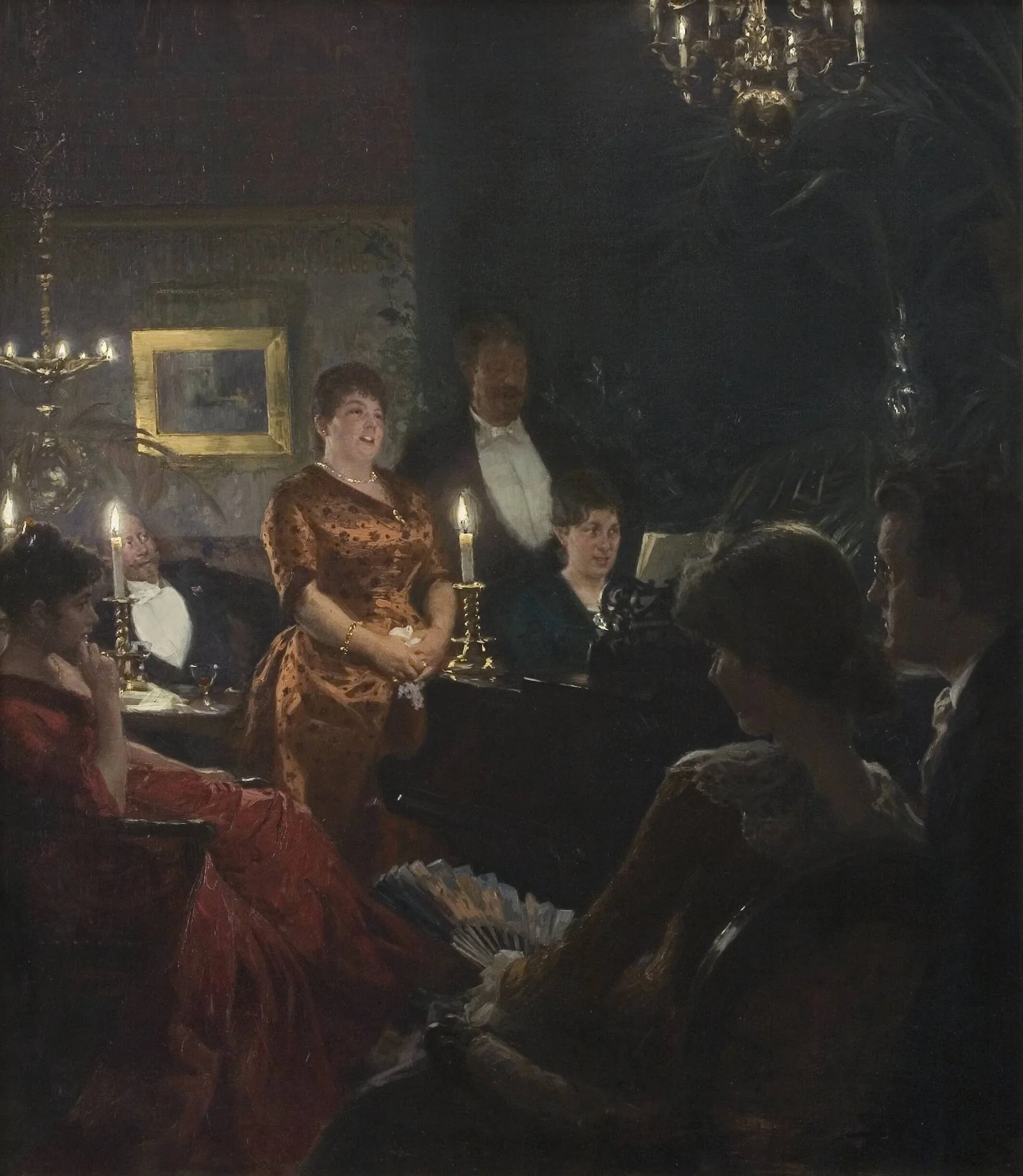 A Duet, by Unknown, 1887