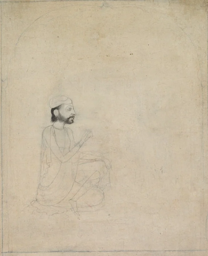 Portrait of a Seated Man, by Unknown, unspecified, 1840