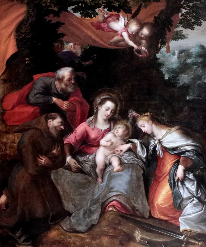 The Mystic Marriage of St. Catherine