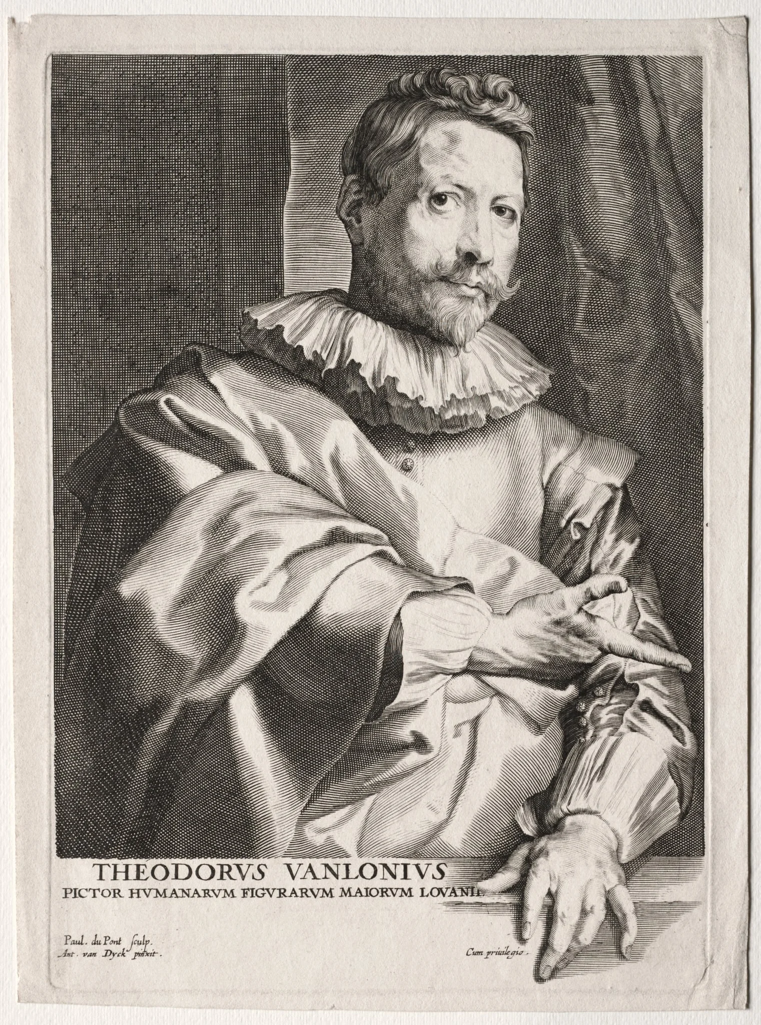 Theodoor Van Loon, by Paulus Pontius, 1632