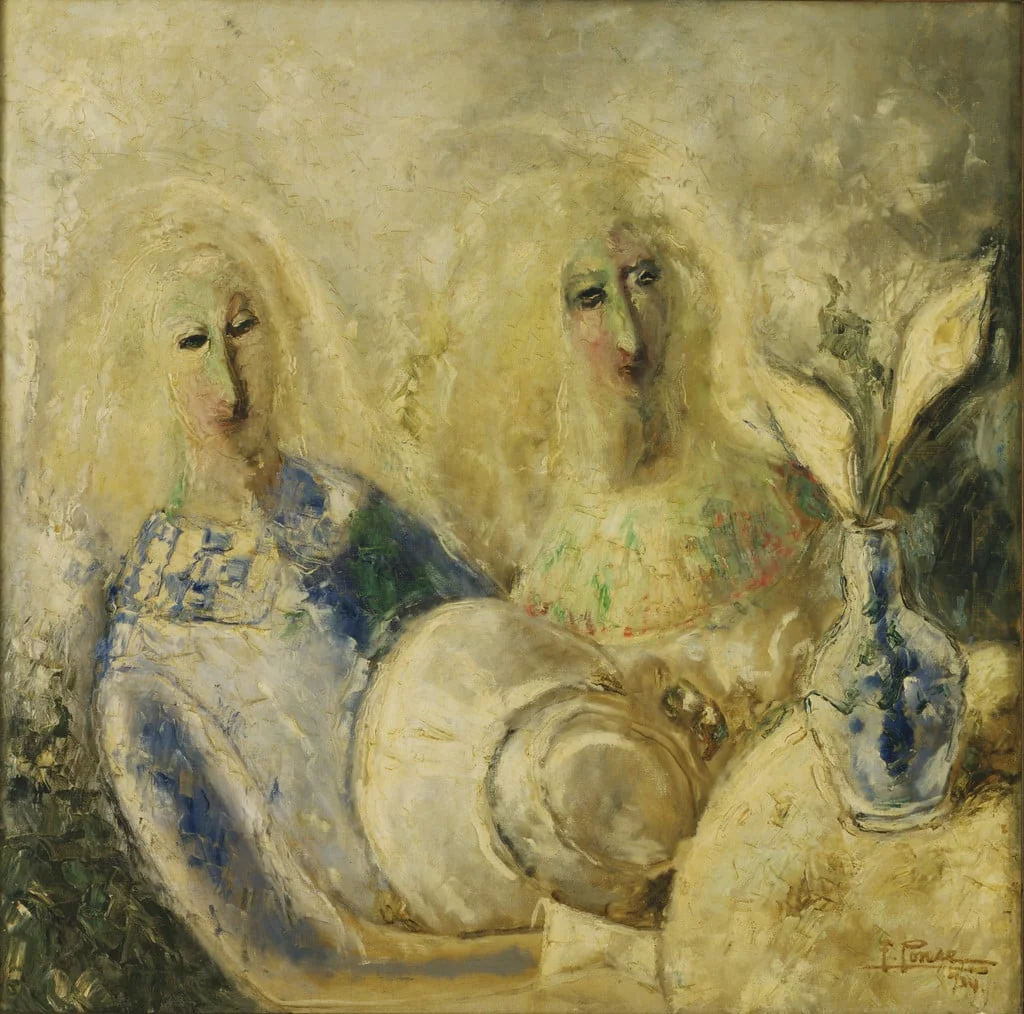 Untitled, by Fidelio Ponce De León, oil, 1934