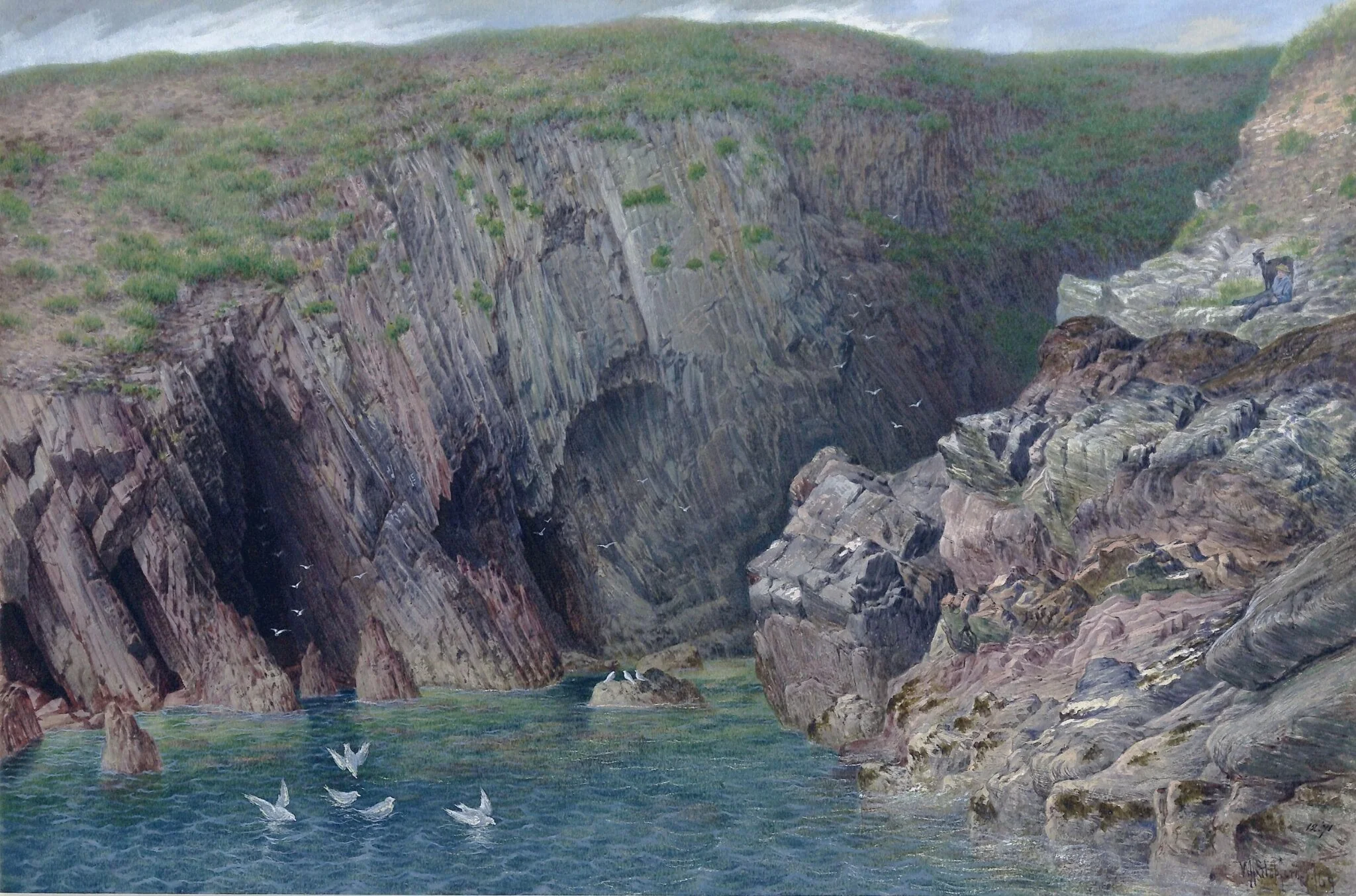 Study of rocks, County Cork
