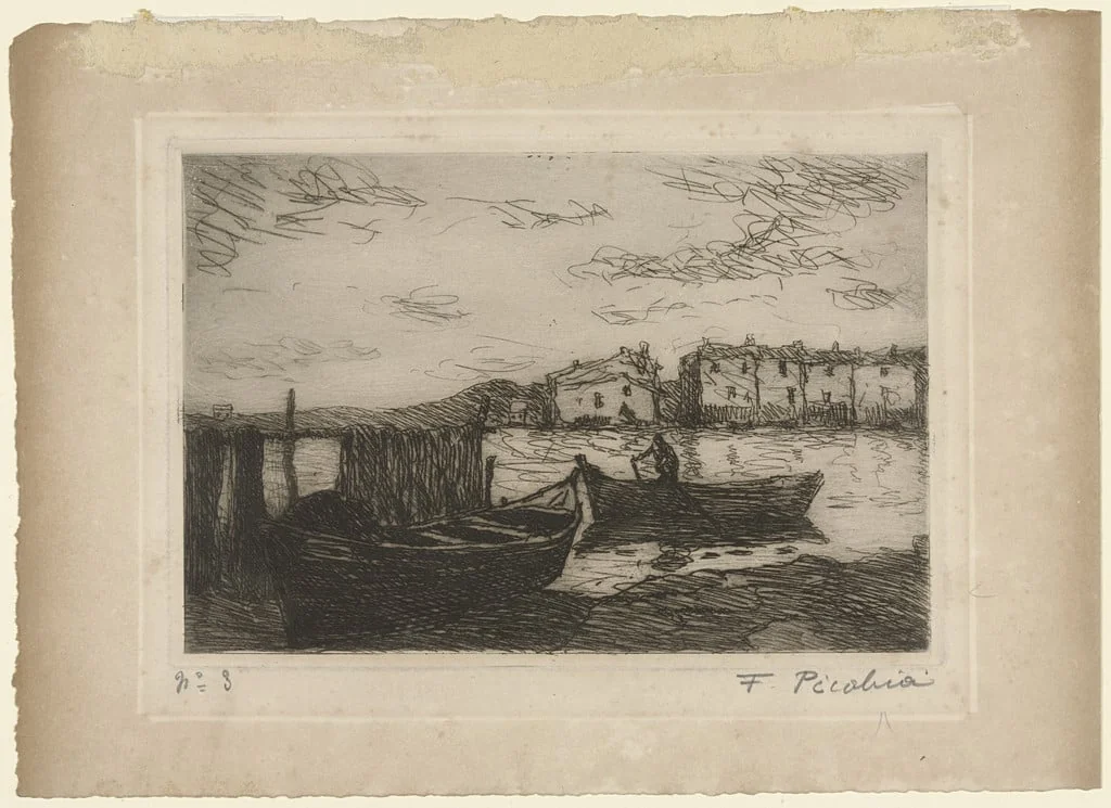 Untitled, by Francis Picabia, ink, 1901