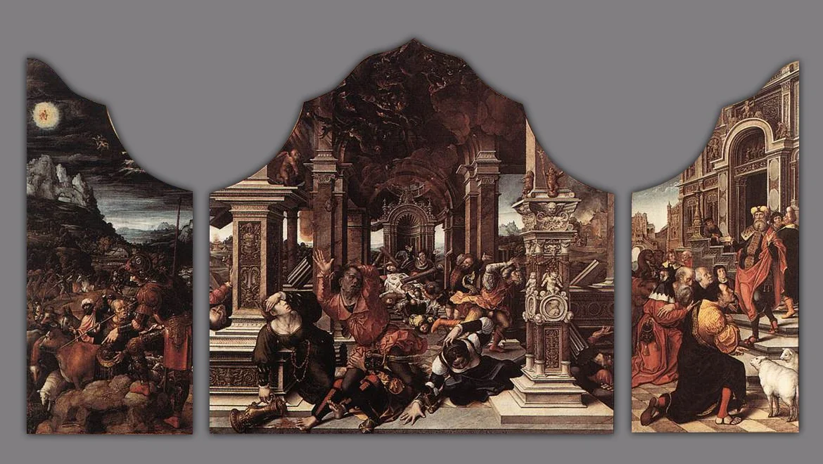 Virtue of Patience, by Bernard Van Orley, oil, 1521
